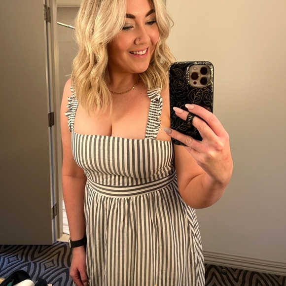 Madewell Ruffle Dress - Picture 6 of 7